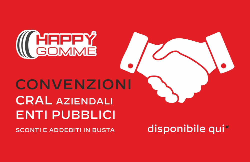 Happy Gomme. Convenzione Enti e Cral Aziendali