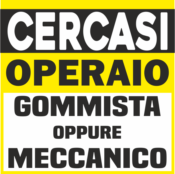 Cercasi Operaio